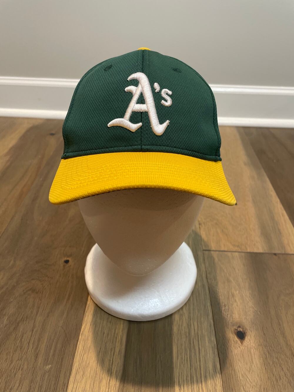 Oakland A’s Green Yellow MLB Baseball Cap OC Sports Adjustable Unisex Youth OS